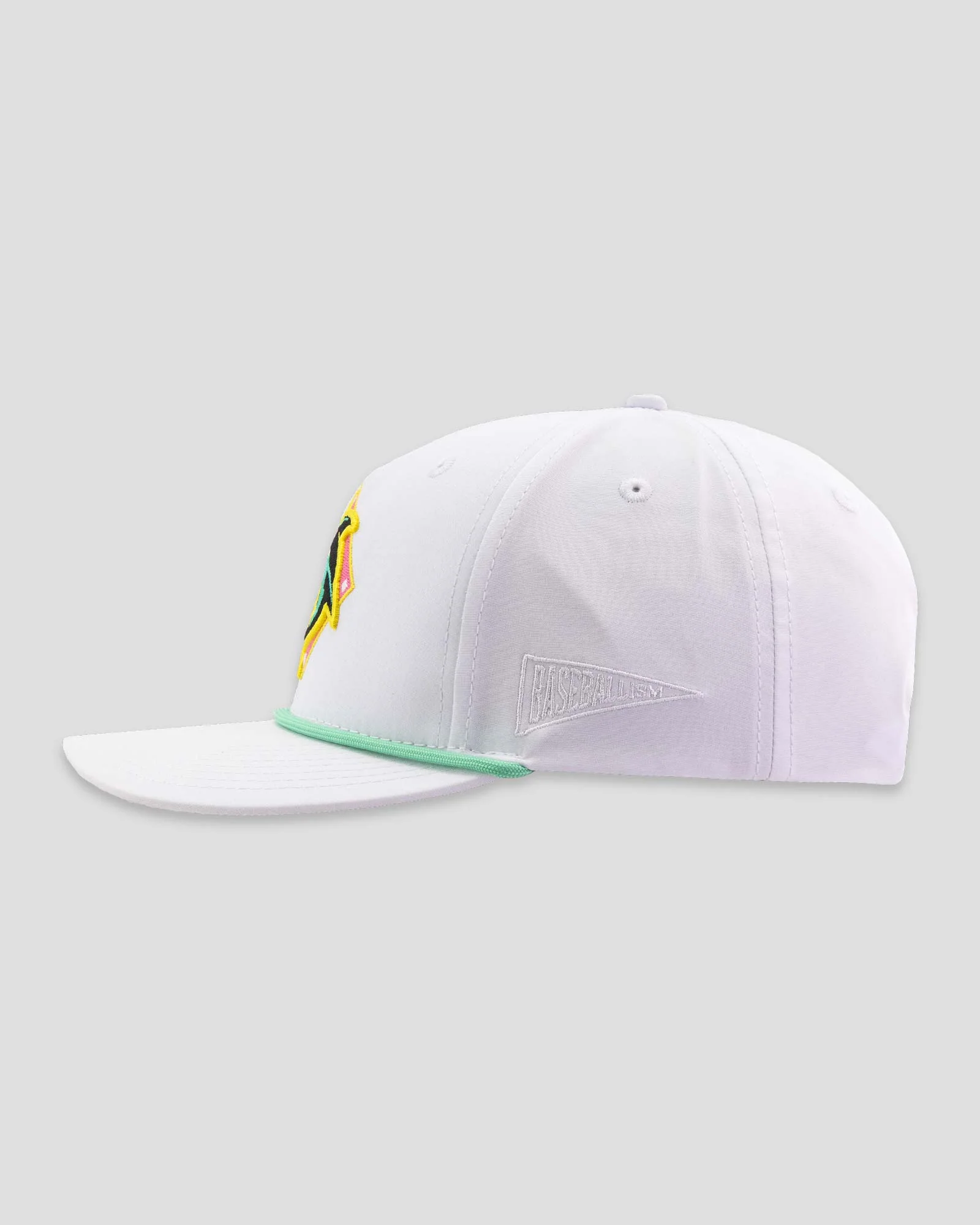 Shark Attack Rope Cap - White - Image 3