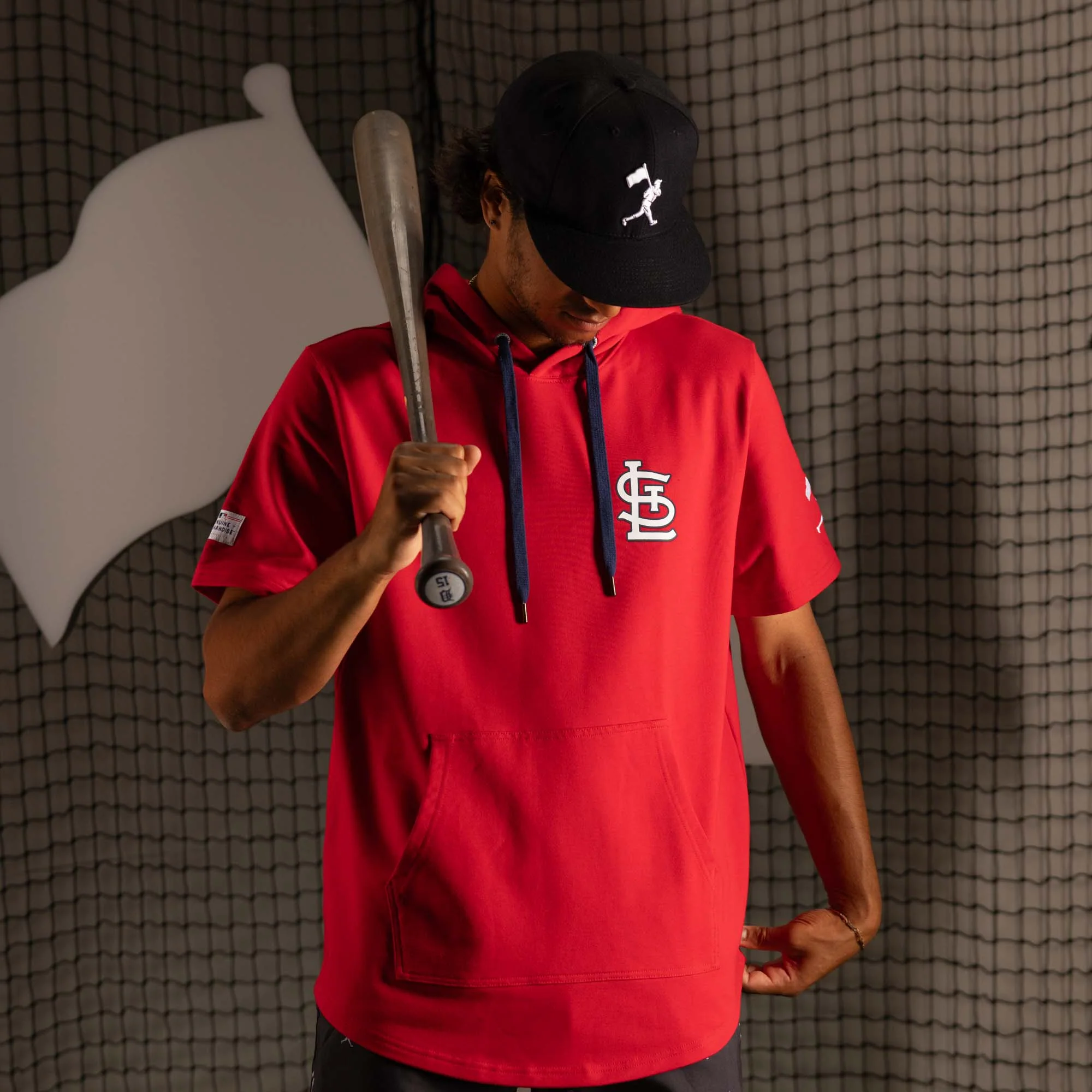 Short Sleeve Hoodie - St. Louis Cardinals - Image 6