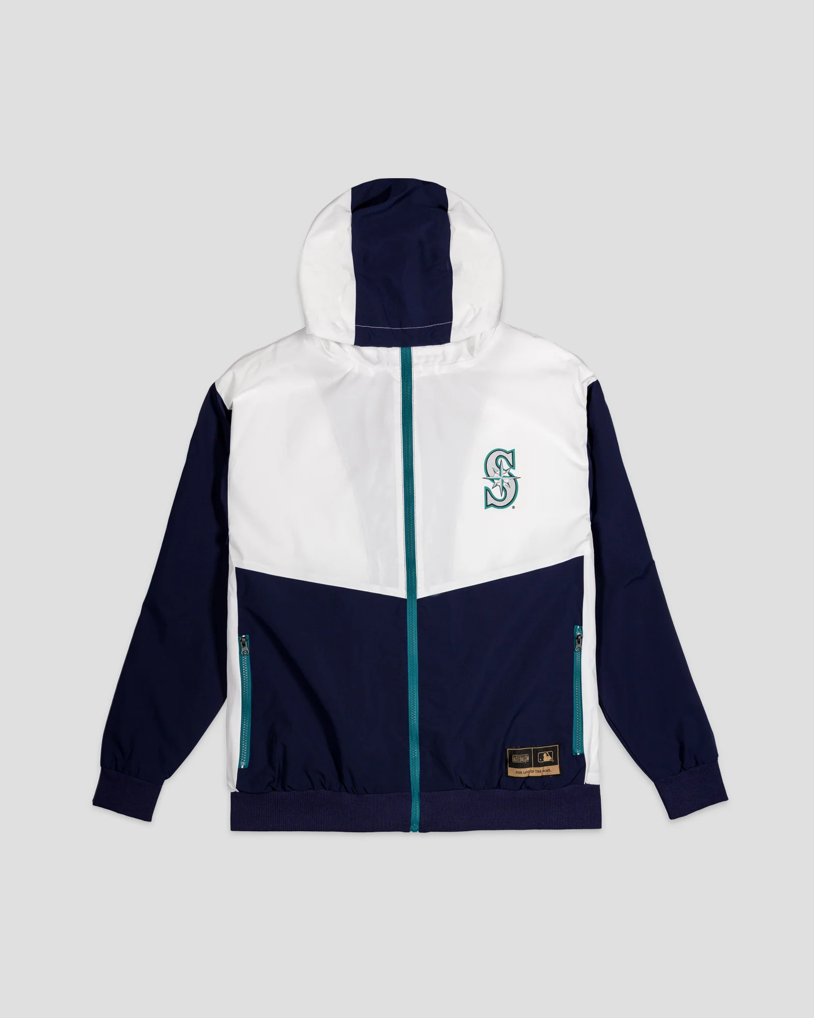 Shutout Retro Youth Windbreaker - Seattle Mariners
