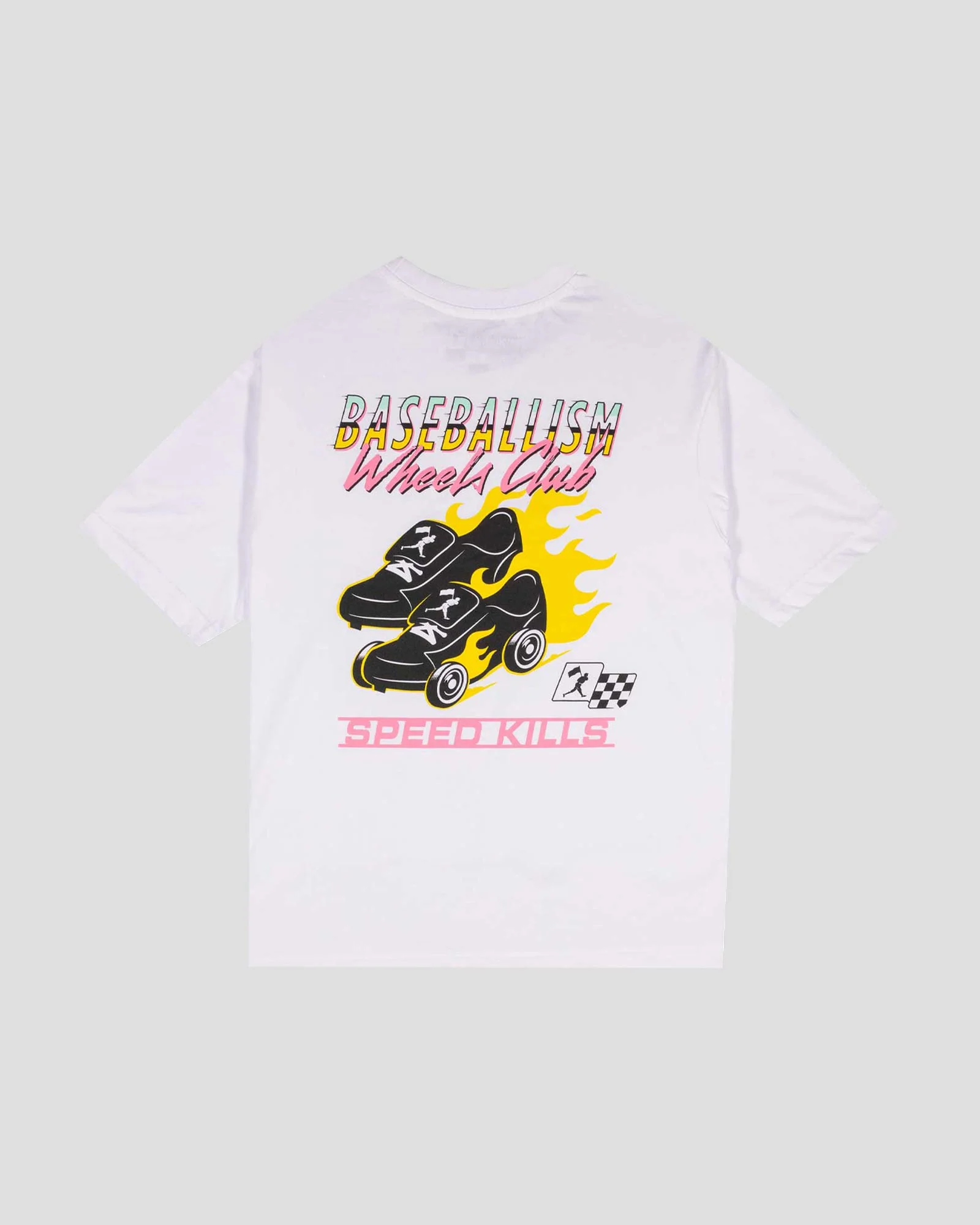Speed Kills Pima Cotton T-Shirt - White