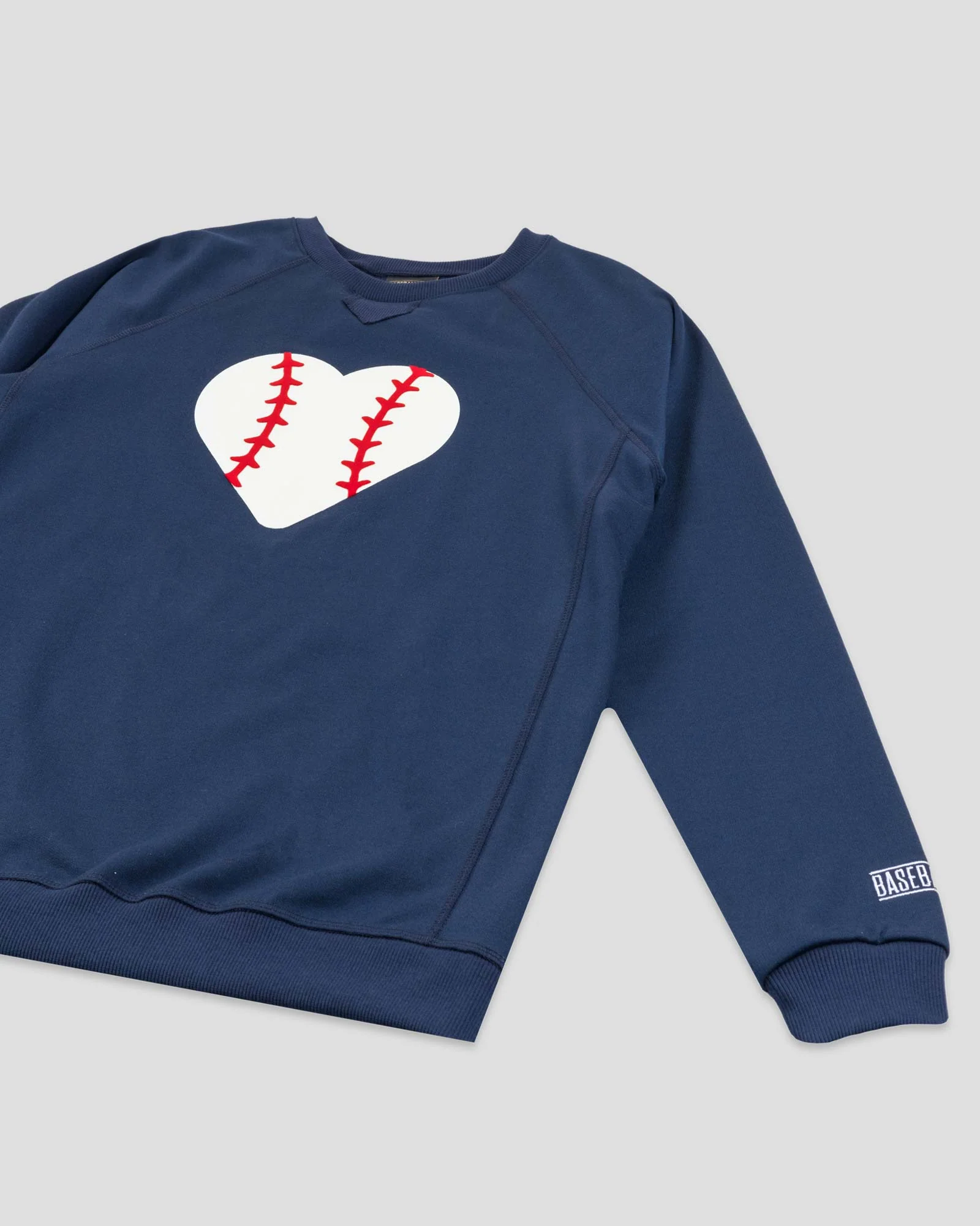 Stitched Heart Crew Neck - Women's - Image 3