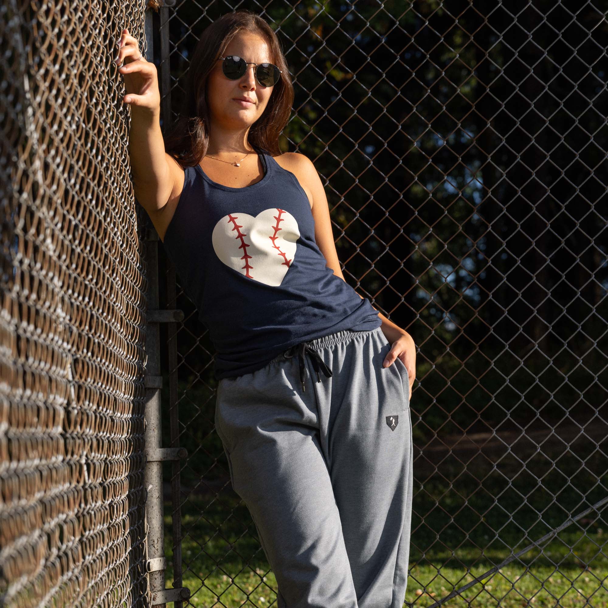 Stitched Heart Racerback Tank - Image 4