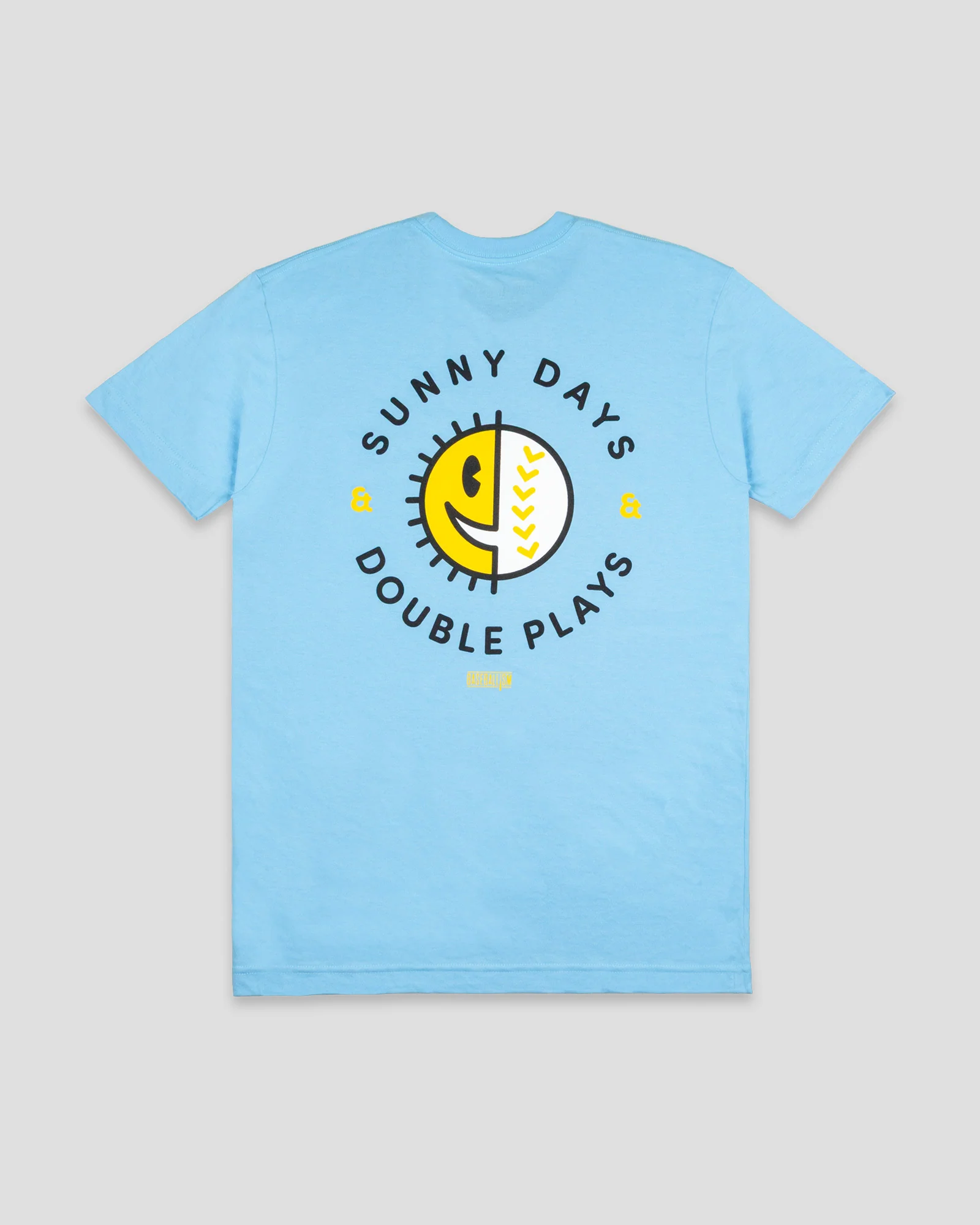 Sunny Days and Double Plays T-Shirt - Blue