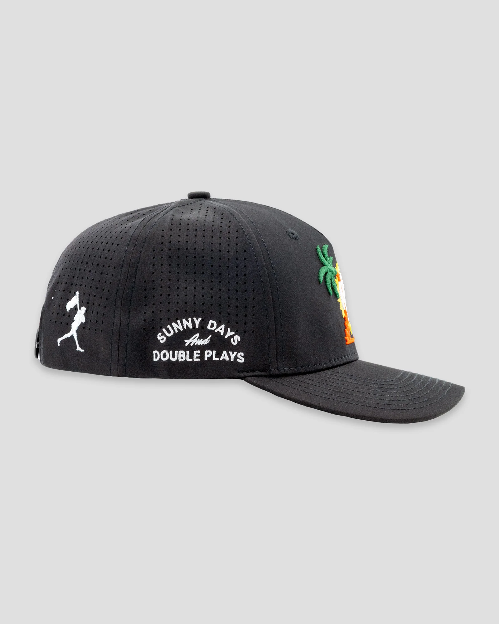 Sunny Days Palm Tree Five Panel Cap - Image 5
