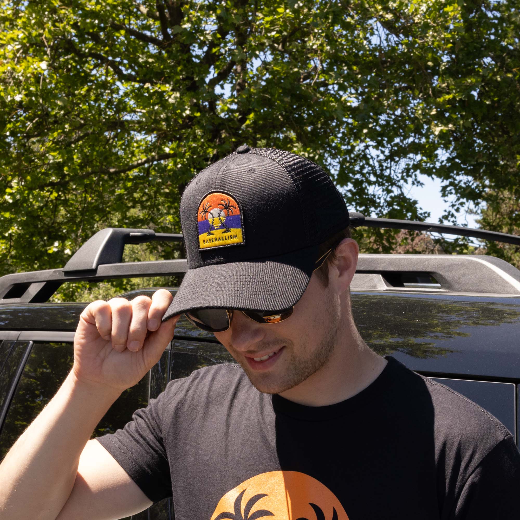 Two Seams Sunset Trucker Cap - Image 5