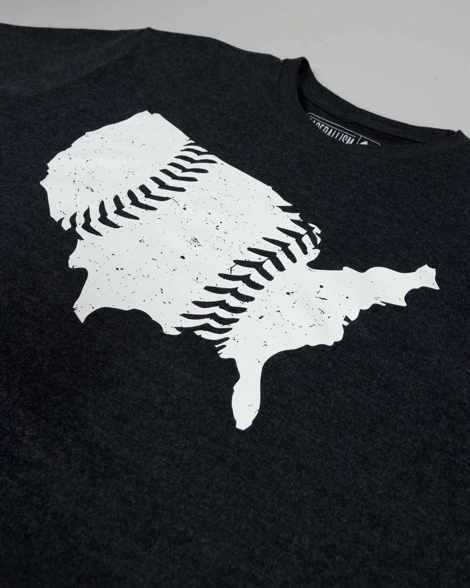 United Seams T-Shirt - Charcoal - Image 2