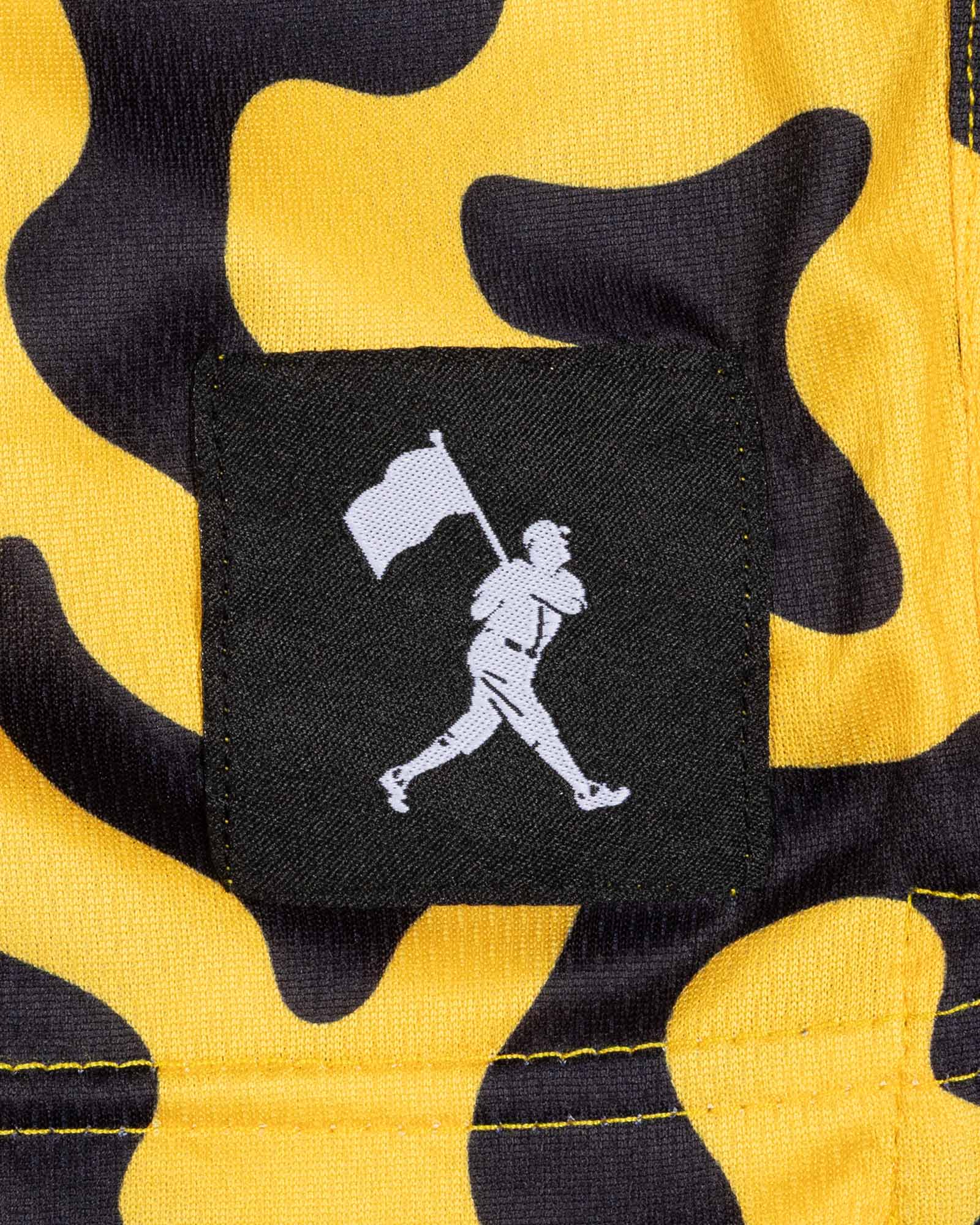 Wild Pitch Diamond Air Mesh Shorts - Cheetah - Image 3