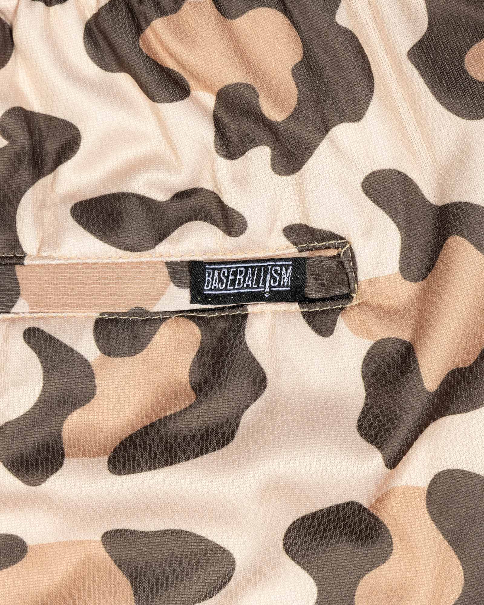 Wild Pitch Diamond Air Mesh Shorts - Leopard - Image 4