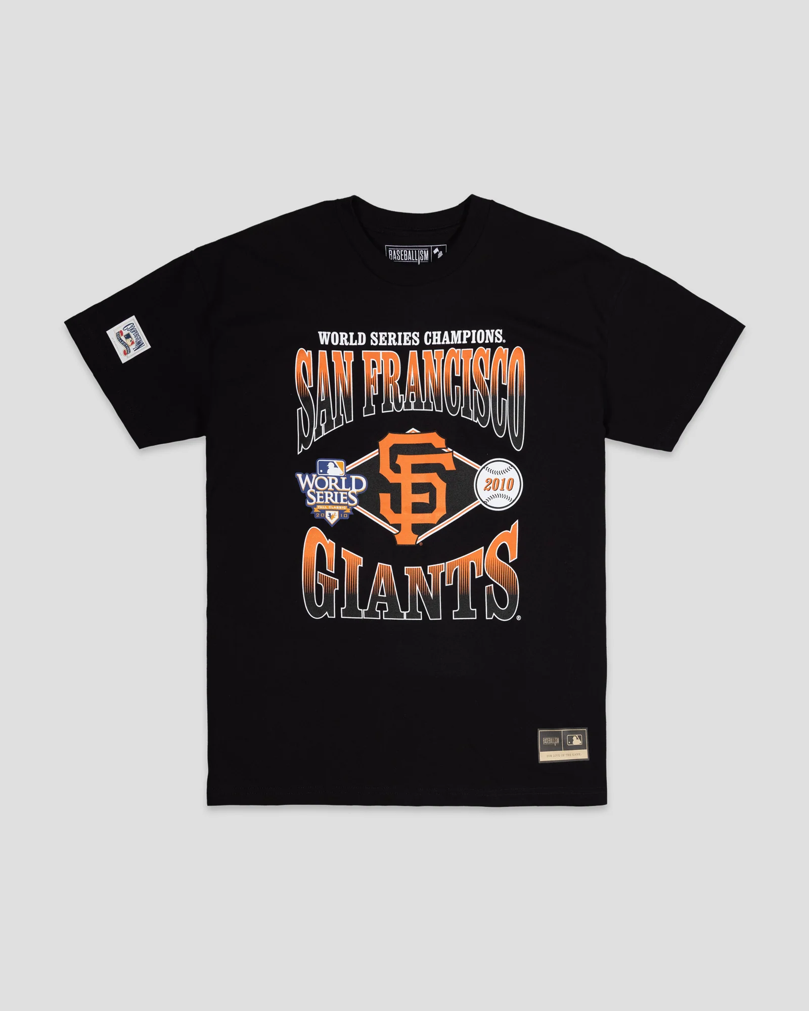 World Series 2010 Vintage Relaxed Fit T-Shirt (Black) - San Francisco Giants