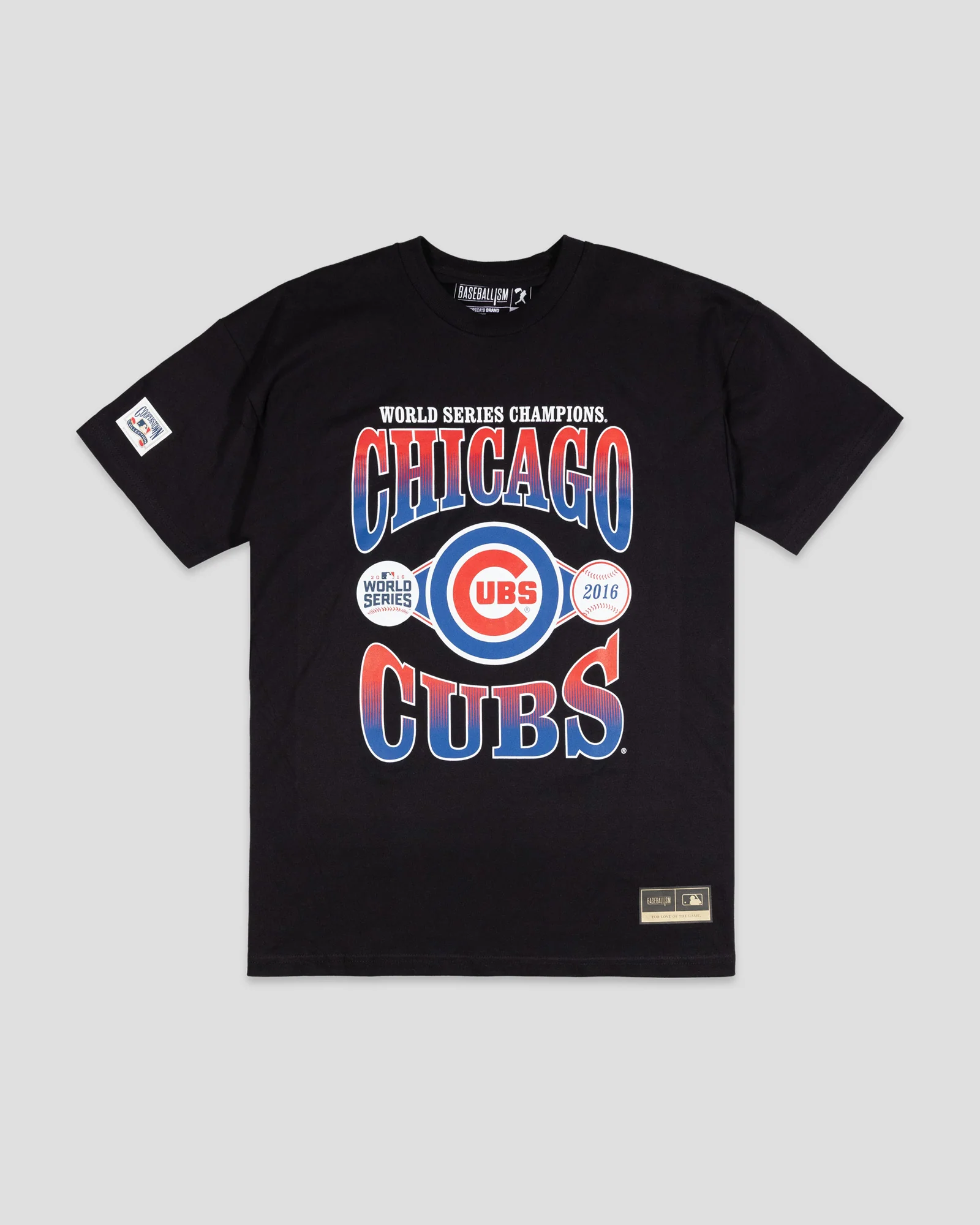 World Series 2016 Vintage Relaxed Fit (Black) - Chicago Cubs