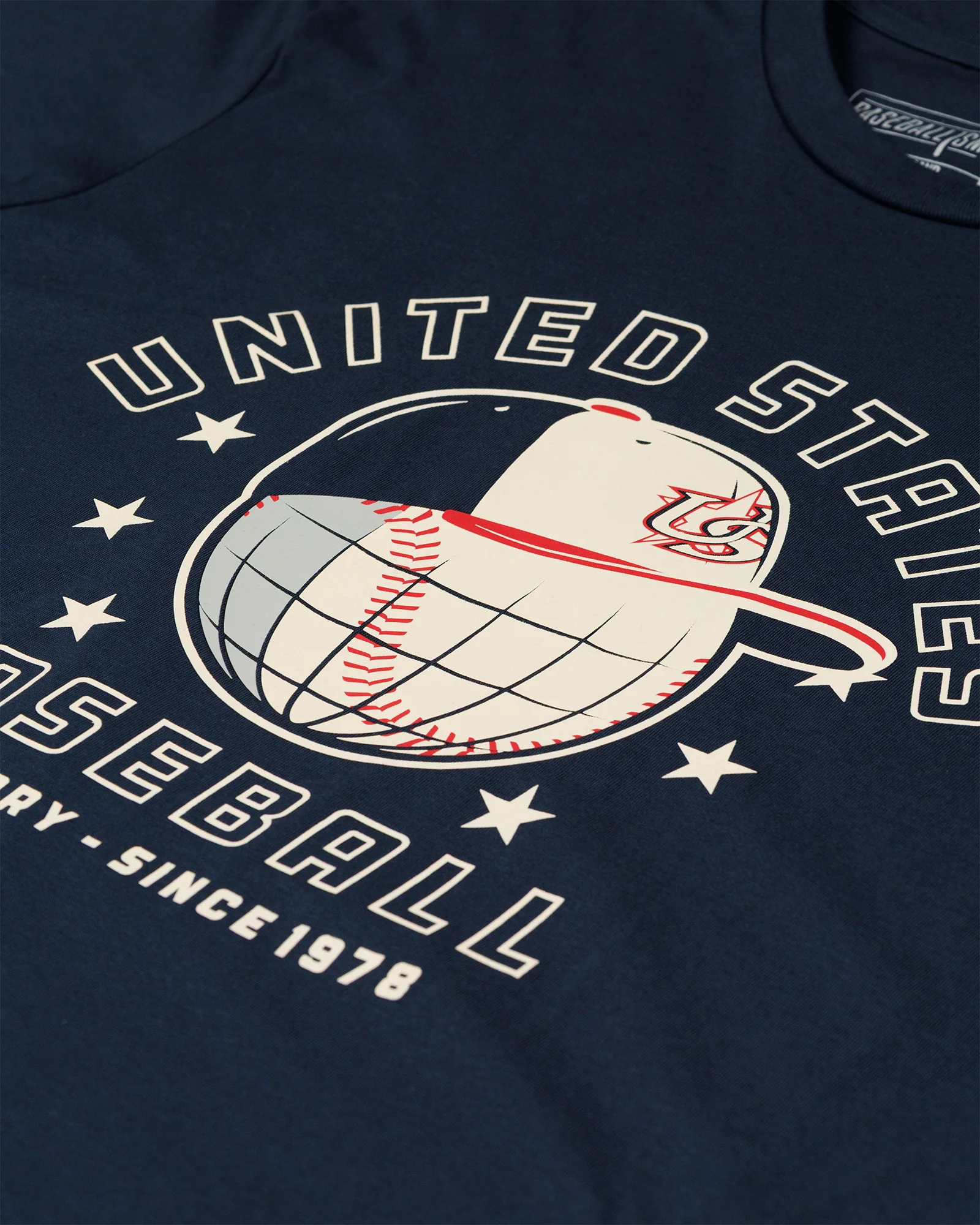 World Stage T-Shirt - Baseballism x USA Baseball - Image 2