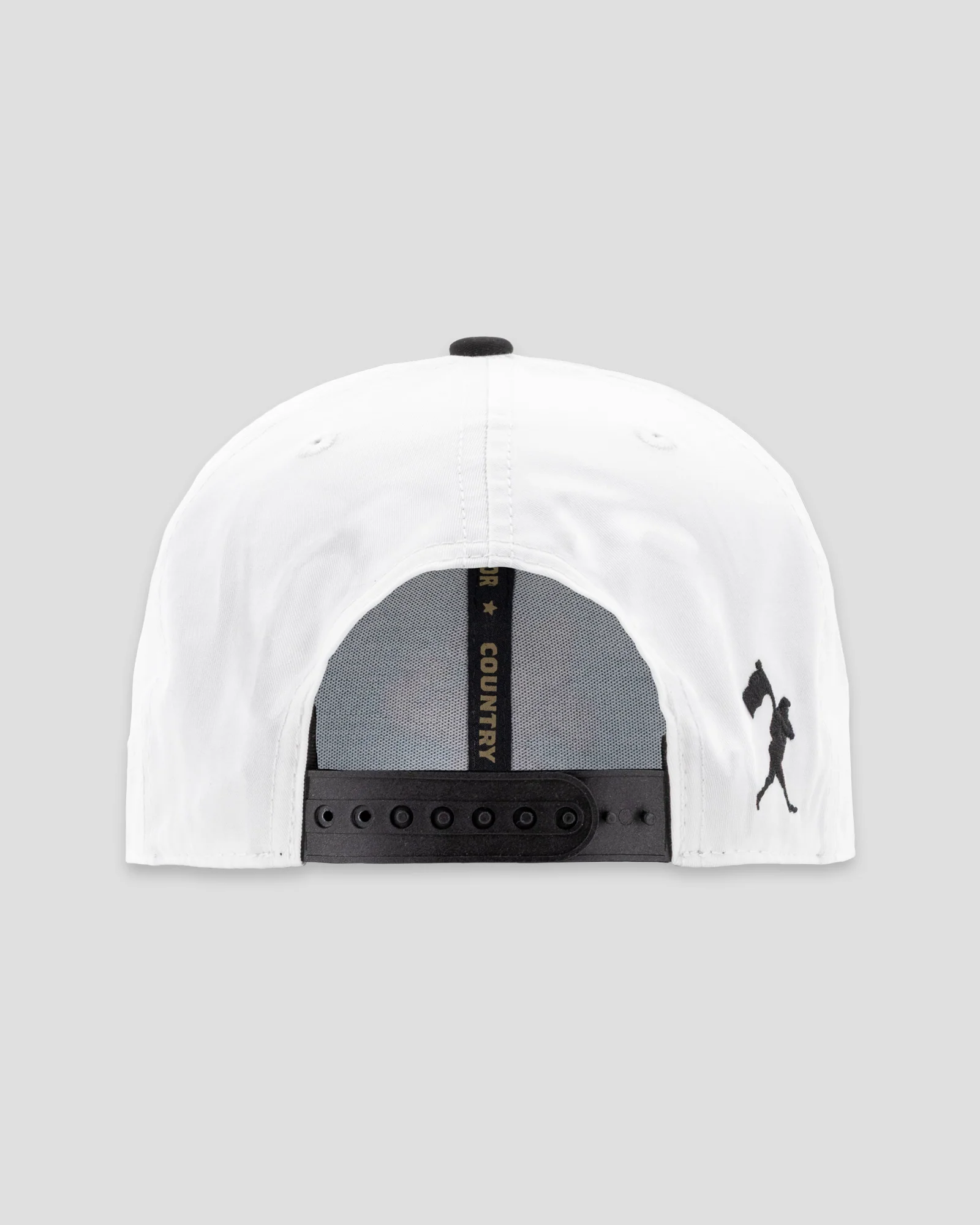 Yuvi Five Panel Cap - Black and White - Image 4