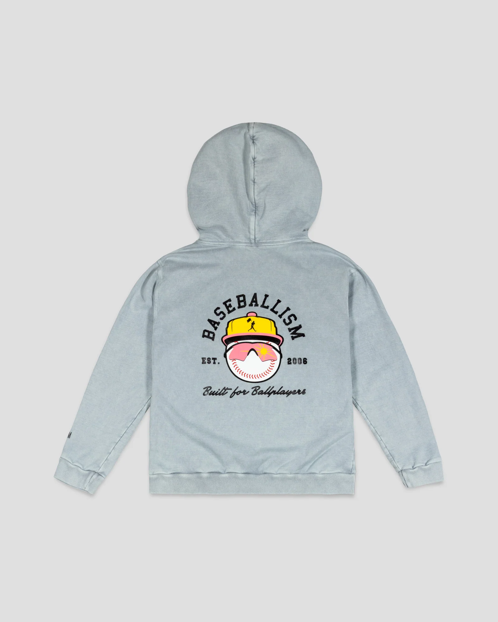 Yuvi Happy Place Hoodie (Grey) - Youth