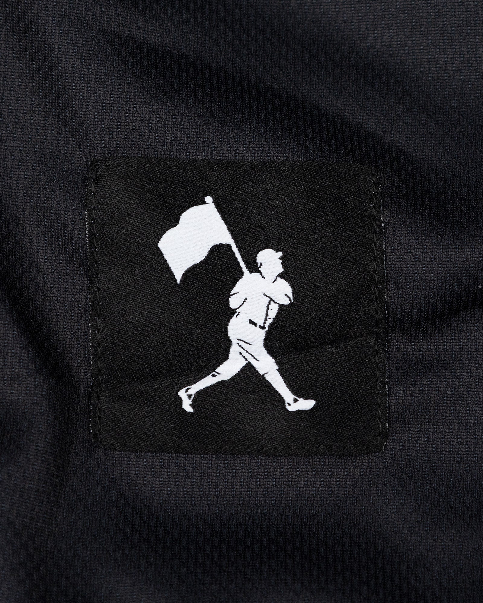 Yuvi Retro Baseballism Diamond Air Mesh Shorts (Black) - Youth - Image 3